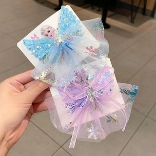 Kẹp tóc mái công chúa Elsa cho bé gái