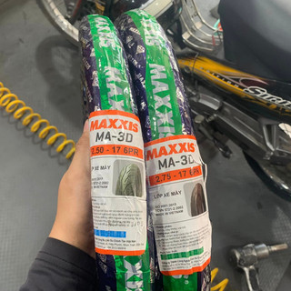 Vỏ có ruột maxxis 2.50-17, vỏ có ruột maxxis 2.75-17 gai kim cương 3d
