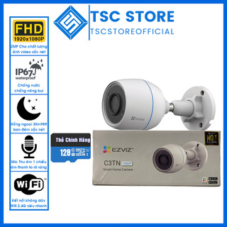 Camera IP WIFI EZVIZ C3TN 1080 2MP | Outdoor Camera | TSC STORE - tscstoreofficial