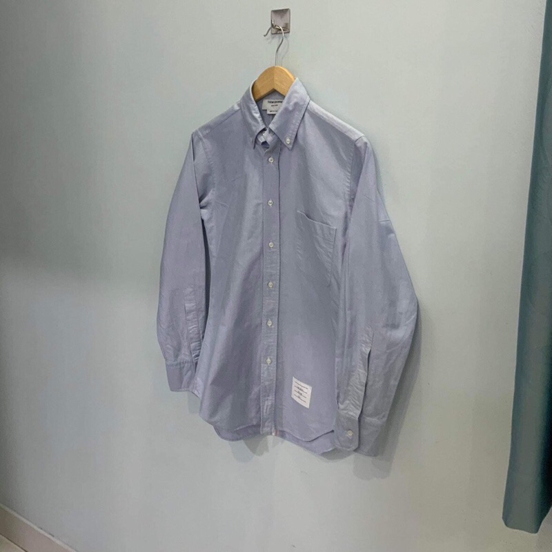 Áo sơ mi Thom brown viền lưng cao cấp