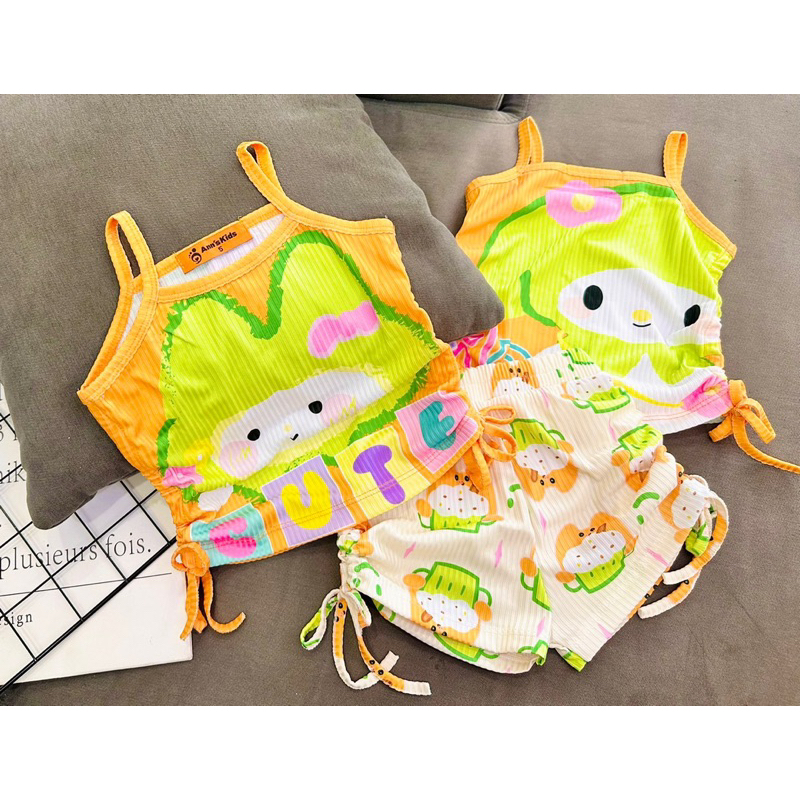 Bộ hai dây thun lạnh cho bé iu