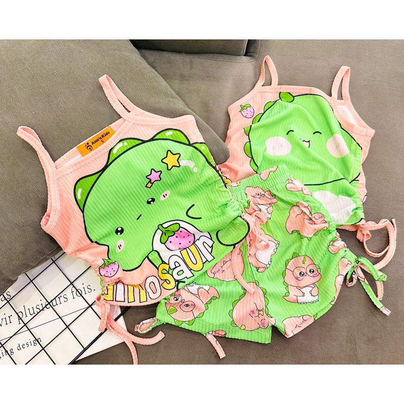 Bộ hai dây thun lạnh cho bé iu