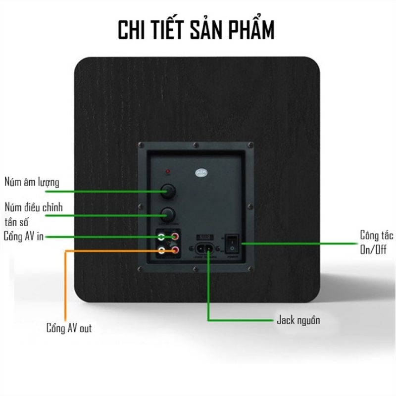 Loa trầm điện rẻ nhất Việt Nam. Siêu trầm Subwoofer điện Ibass bổ sung tiếng bass uy lực cho dàn âm thanh