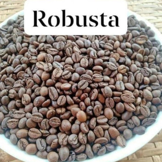 Cà phê hạt rang mộc nguyên chất 100%  Robusta BMT