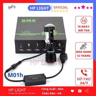 Pha led bi cầu H4 chống chói BMA