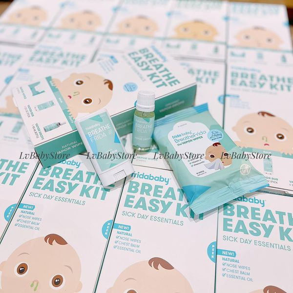 Breathe Easy Fridababy- Bộ chăm sóc bé ngày ốm 3m+