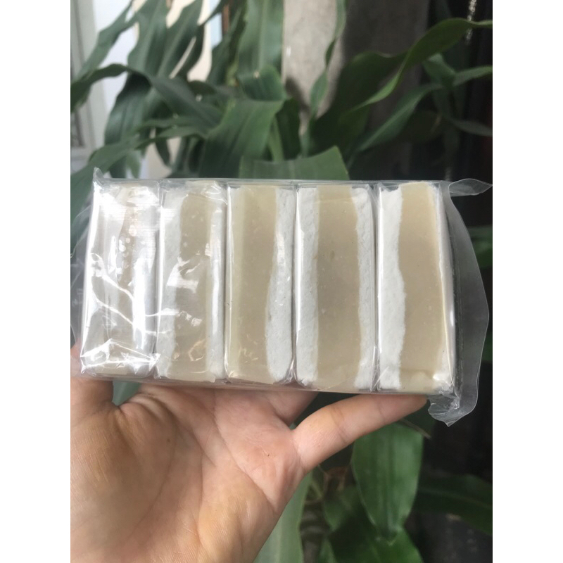 Bánh xà lam nhân dừa - Bánh in nhân dừa - Bánh in nhân đậu xanh - Bánh dẻo