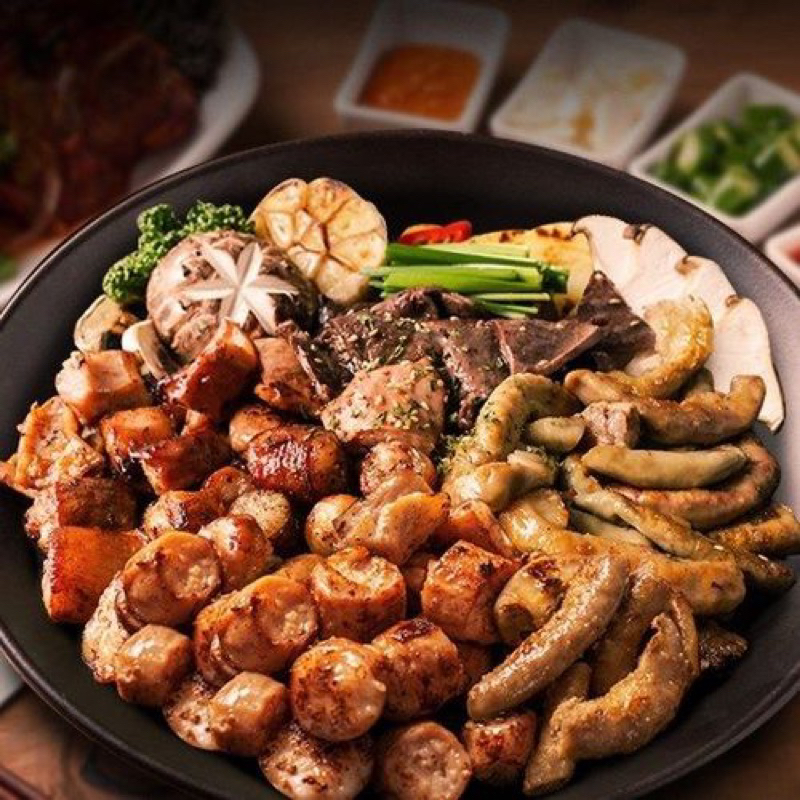 LÒNG NON BÒ - 곱장   ƯỚP SA TẾ - hộp 500gr