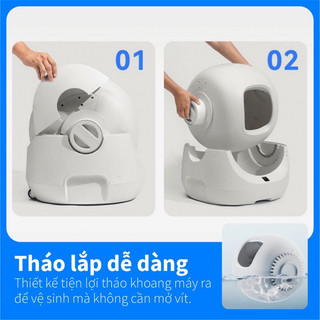 Máy dọn phân mèo tự động Catlink Baymax