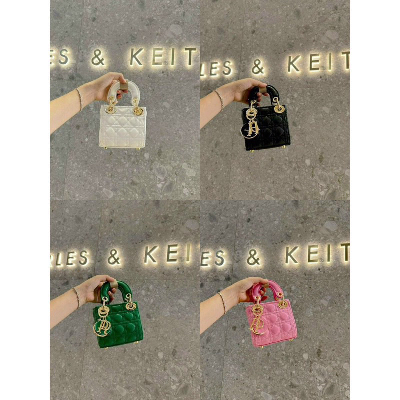 Túi D mini size 15Cm tag vàng