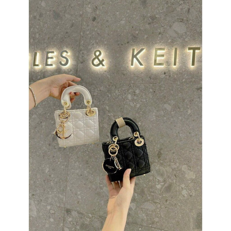 Túi D mini size 15Cm tag vàng