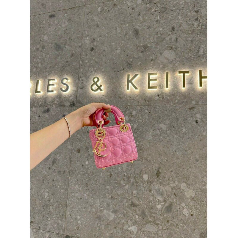 Túi D mini size 15Cm tag vàng