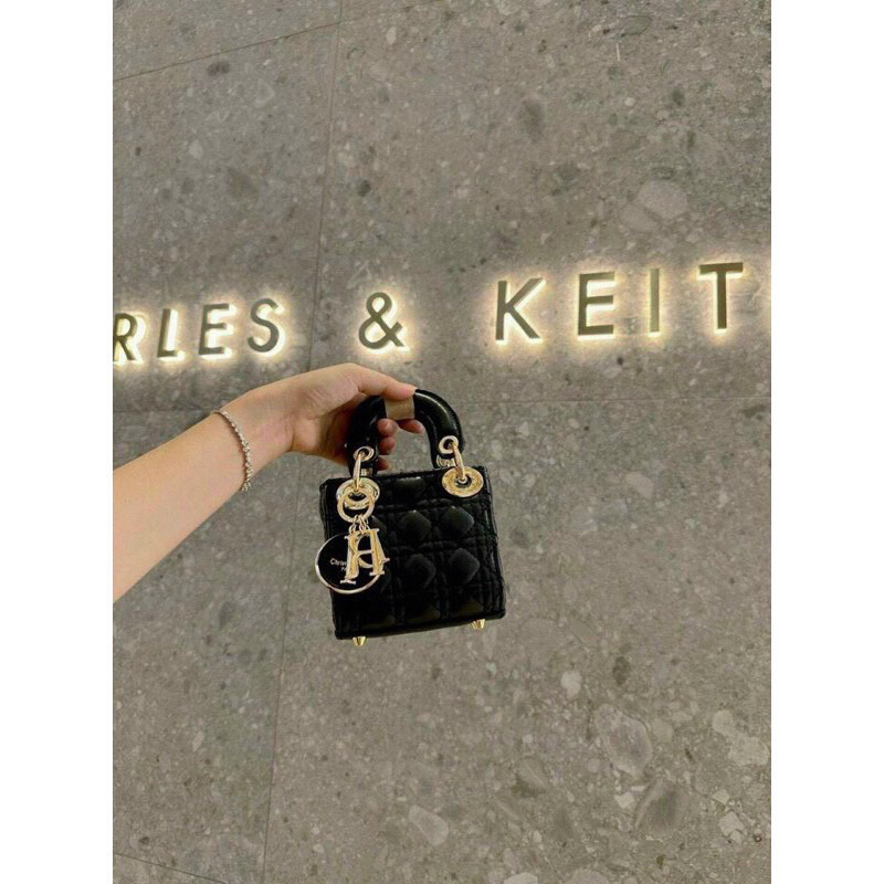 Túi D mini size 15Cm tag vàng