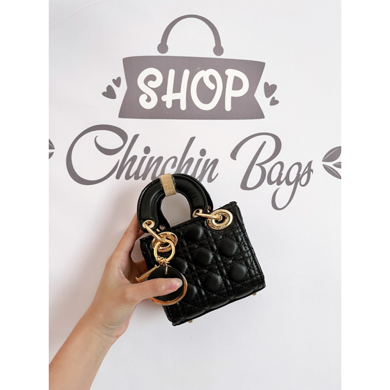 Túi D mini size 15Cm tag vàng