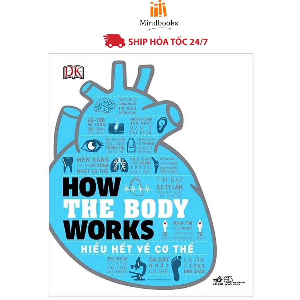 Sách - How the body works - Hiểu hết về cơ thể - Nhã Nam
