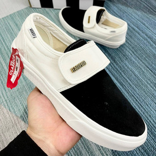 Giày Vans Fear Of God FOG, Giày Thể Thao Vans Slip On Strap Fear Of God Caro Hàng cao cấp