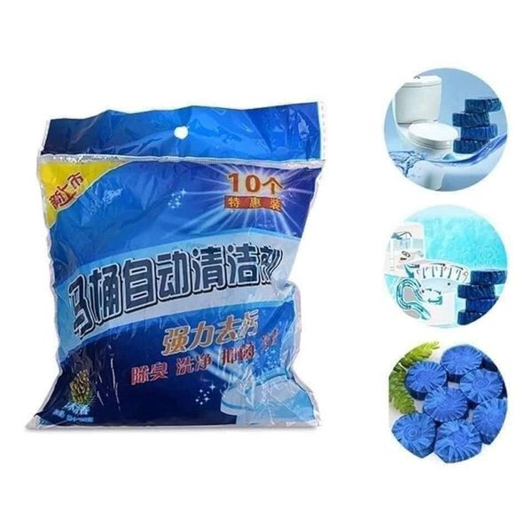 Combo 2 gói viên tẩy khử mùi bồn cầu