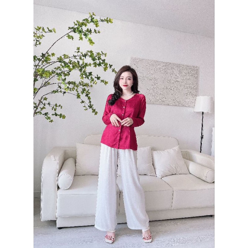 Bà Ba Lụa Xước Ánh Kim Mền, Mịn