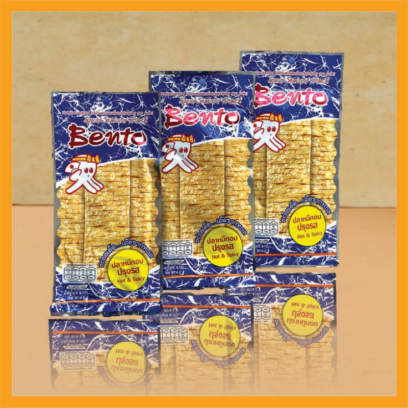 Mực Bento Thái Lan gói nhỏ-1 gói mực Bento Thái Lan cay ngon