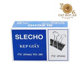 Kẹp bướm slecho, echo size 32mm - 41mm màu đen