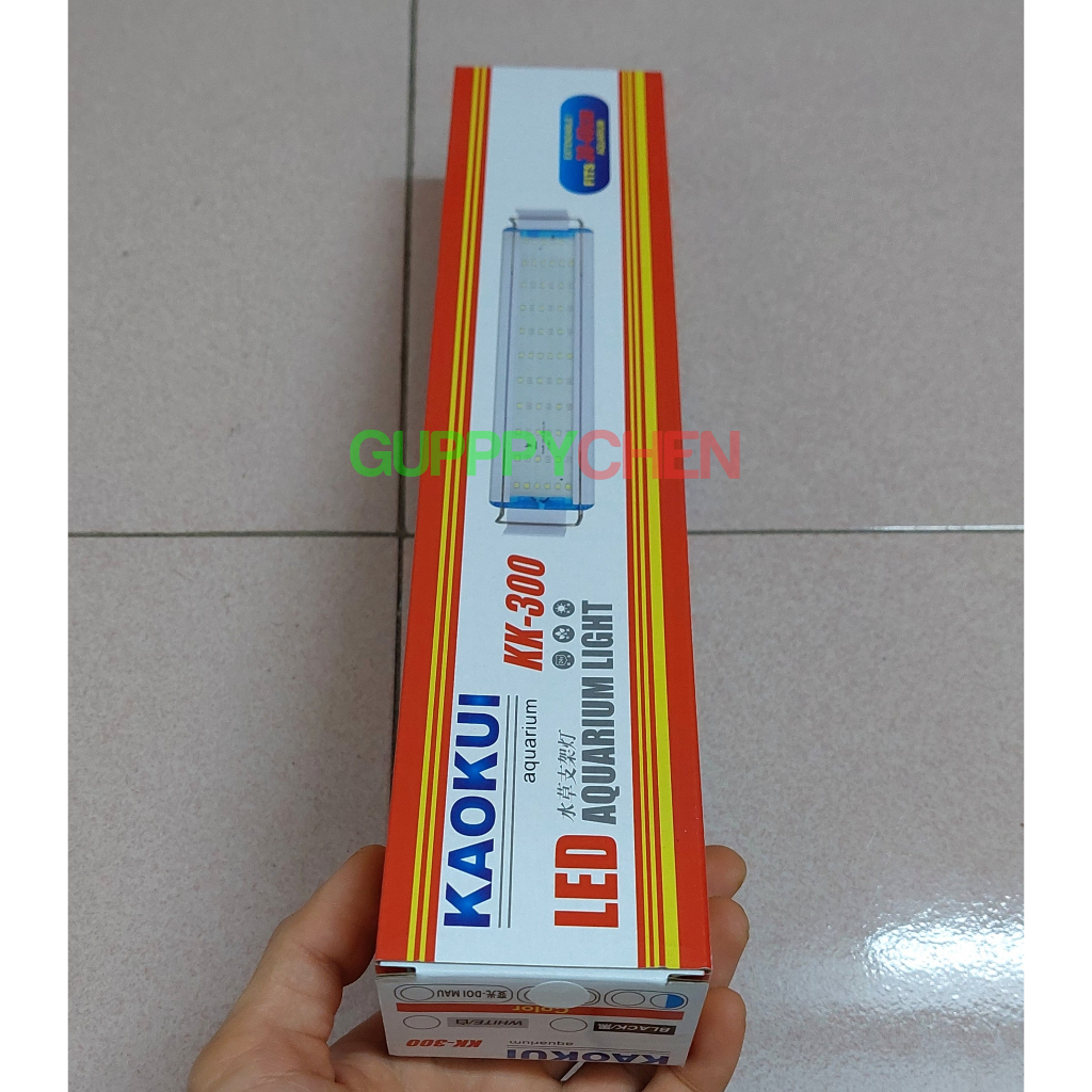 Đèn Led Máng KAOKUI 6 Hàng Bóng 80cm - 1m - 1m2  Ánh Sáng 10000k Dùng Cho Hồ Cá Thủy Sinh