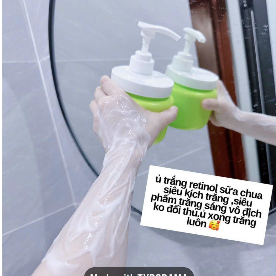 KEM BÓC ĐEN Ủ TRẮNG TOÀN THÂN TRÁNG NHANH VÀ Hiệu quả