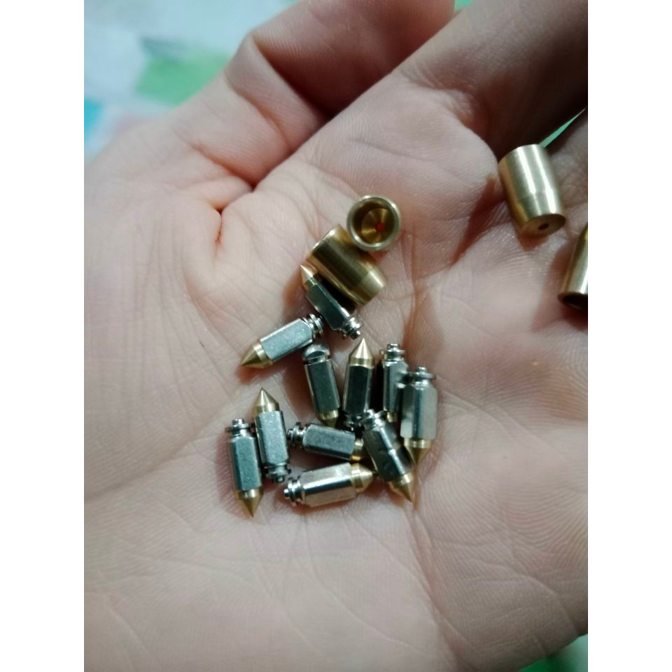 KIM 3 CẠNH INOX XỬ LÝ CHẾ CHÁY XĂNG DƯ  + CỐI ĐỒNG HONDA VÀ YAMAHA