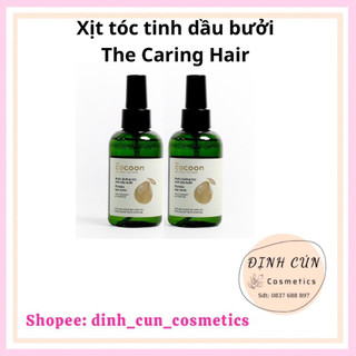 [CHÍNH HÃNG] Xịt tóc Tinh dầu bưởi THE CARING HAIR (Kích mọc tóc - Giảm rụng)
