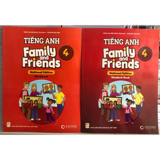Tiếng anh lớp 4 family and friends bộ 2 quyển combo 10 bộ