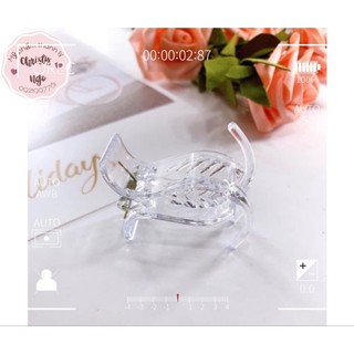 Combo 3 chiếc kẹp tóc càng cua trong suốt 3 răng
