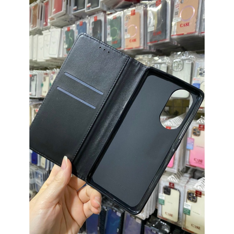 Bao da VTZ 2 mặt cho Samsung A24/ A14 5G dạng ví có ngăn để thẻ siêu tiện