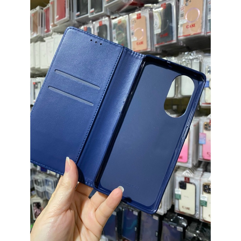 Bao da VTZ 2 mặt cho Samsung A24/ A14 5G dạng ví có ngăn để thẻ siêu tiện