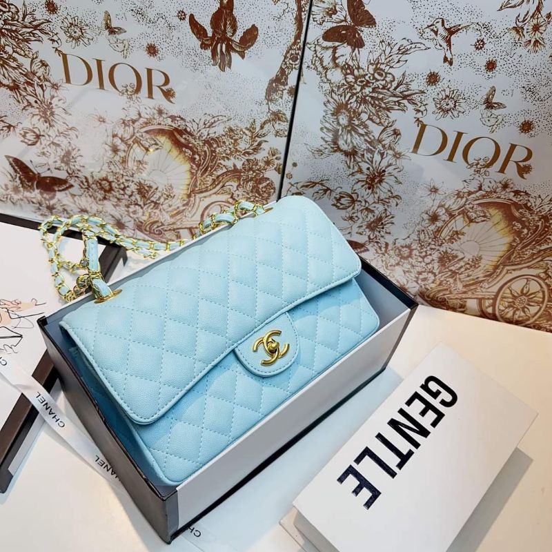 TÚI CHANEO CLASSIC CHẤT DA CAVIAR SUPER FULL BOX
