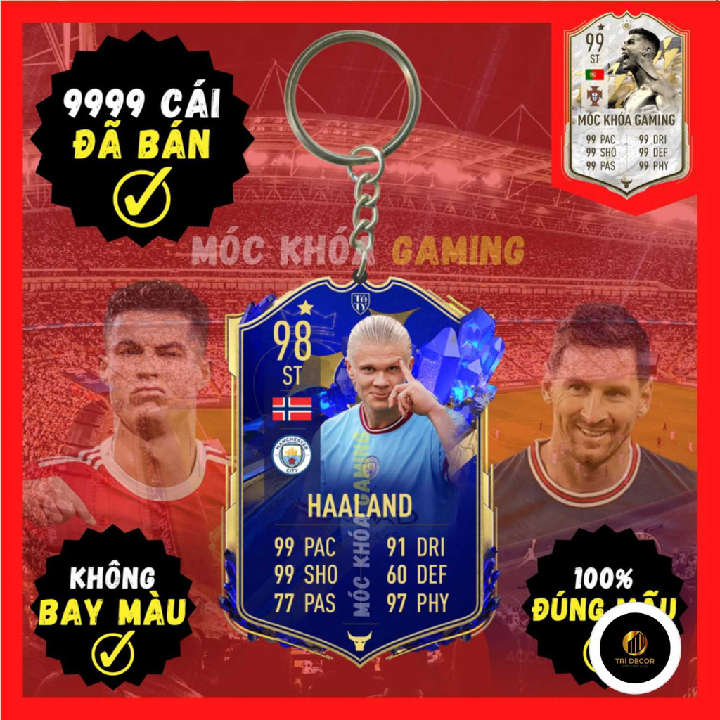 Móc Khóa Erling Haaland