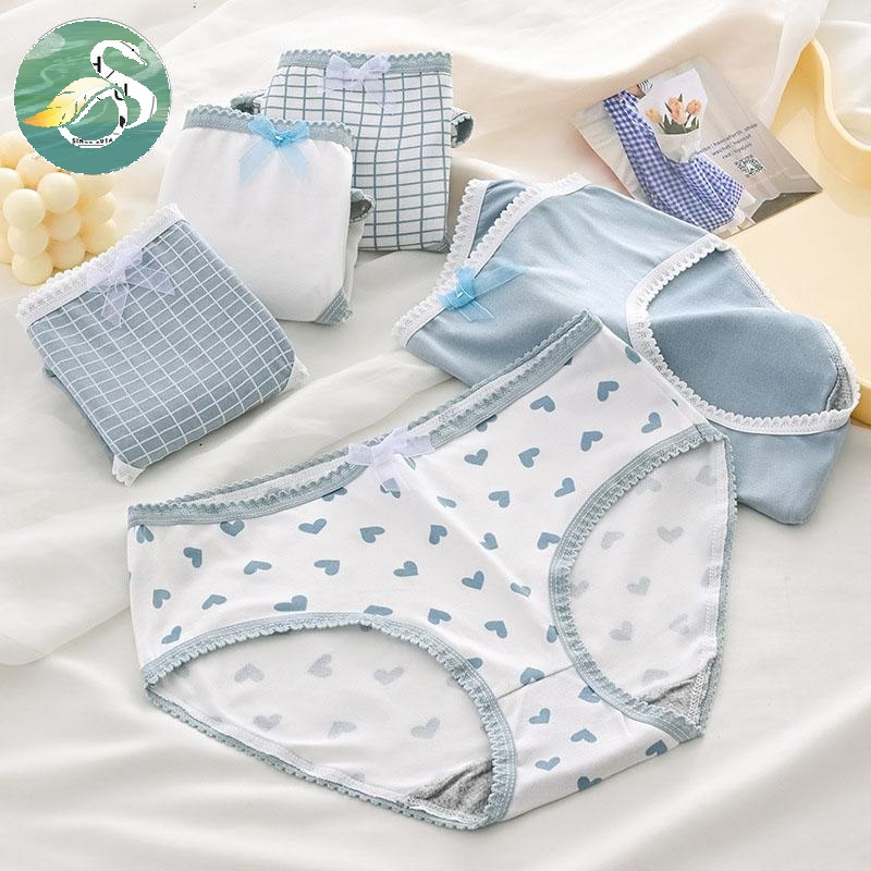 Quần lót nữ cotton vải mềm kháng khuẩn cao cấp dễ thương  cạp vừa tôn dáng gợi cảm và quyến rũ Ql3