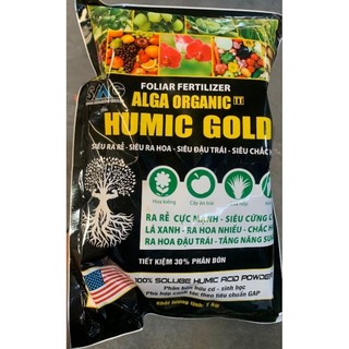 Phân bón Humic Usa  - 1kg (dạng vảy tan hoàn toàn)