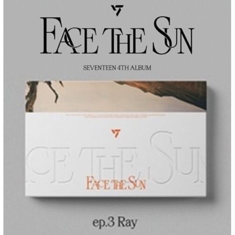 ALBUM FACE THE SUN SEVENTEEN NGUYÊN SEAL CHÍNH HÃNG