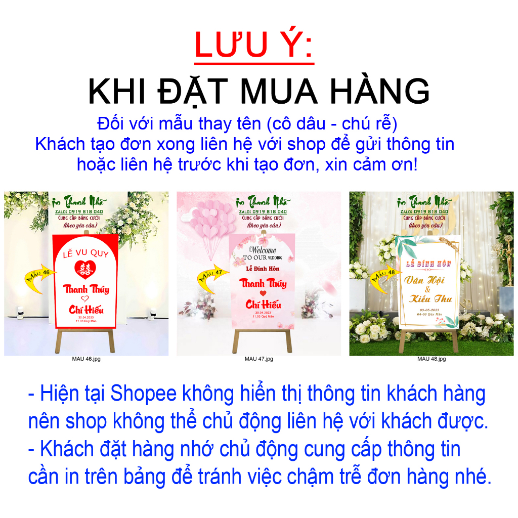 BẢNG CỔNG CƯỚI 60x90cm, Bảng chào, bảng đón khách dành cho(lễ cưới-lễ đính hôn-sinh nhật) Formex dày 5mm chống thấm nước