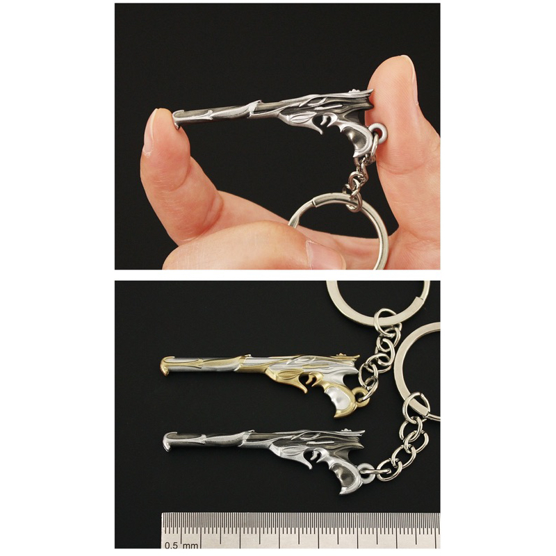 MÓC KHOÁ FORSAKEN VALORANT FULL KIM LOẠI TẶNG KÈM KỆ TRƯNG