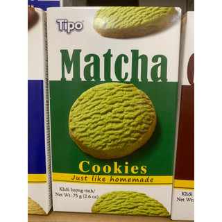 Bánh quy bơ matcha tipo 75g
