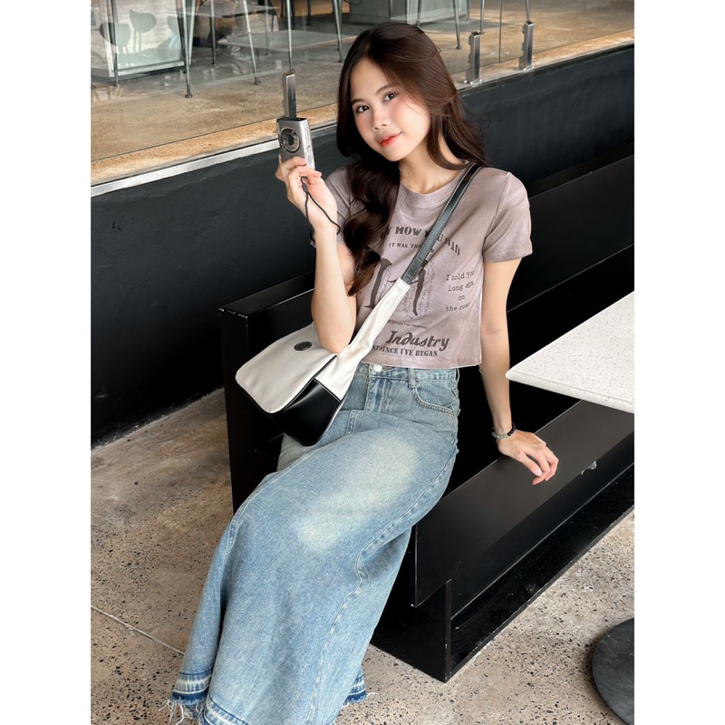 Áo Thun Crop - 8027 - Vermo Industry