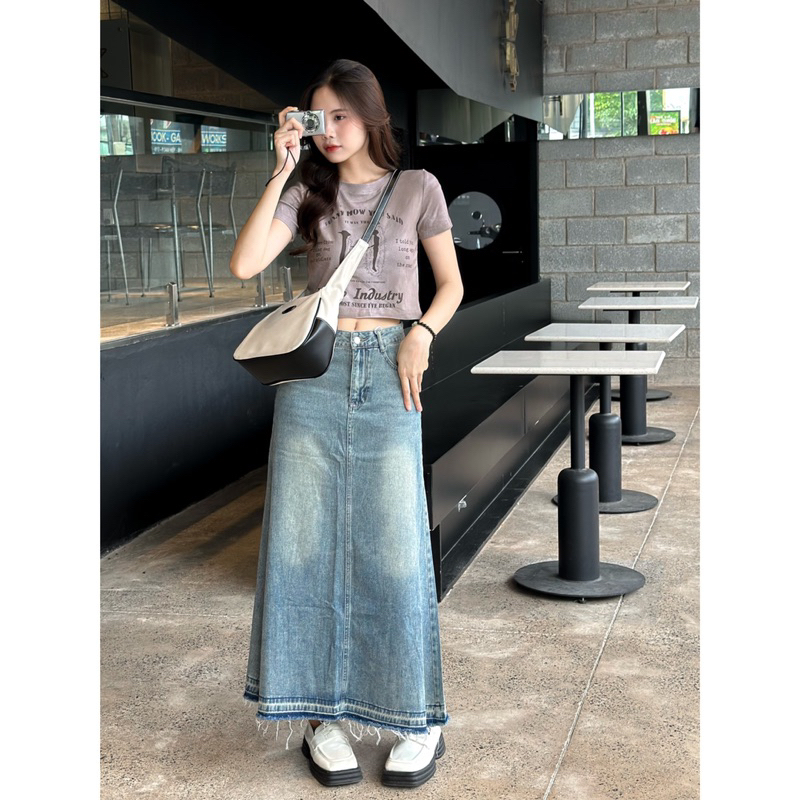 Áo Thun Crop - 8027 - Vermo Industry