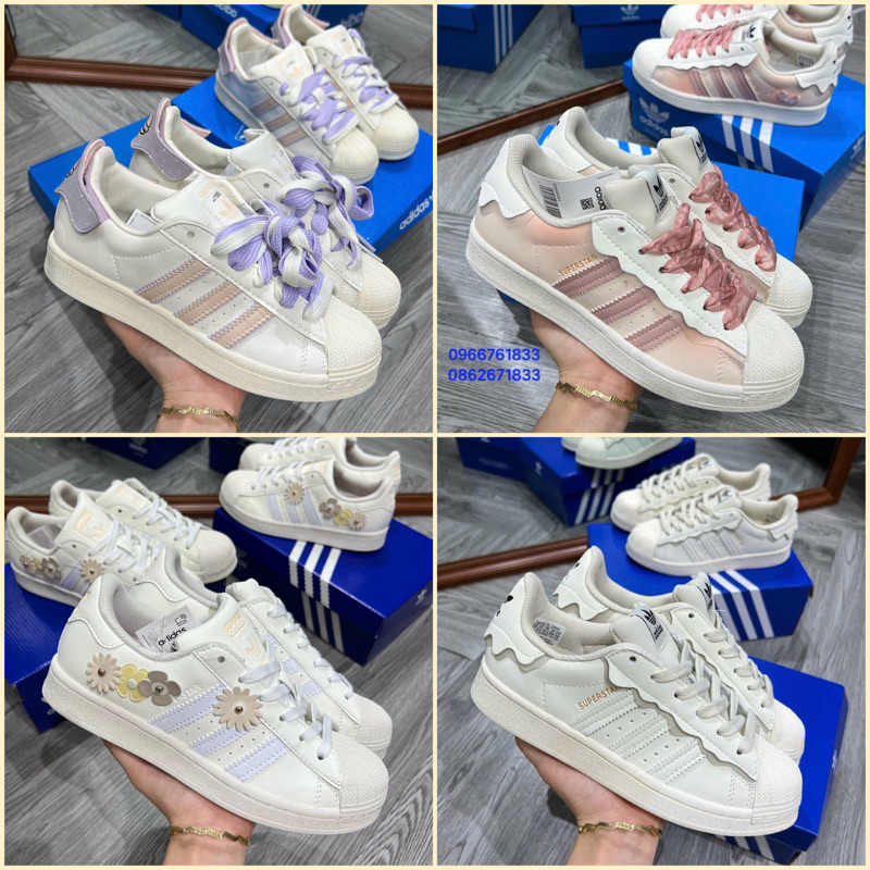 GIẦY THỂ THAO SUPERSTAR SÒ PHIÊN BẢN CÁ TÍNH PHONG CÁCH , HÀNG CAO CẤP CÓ SẴN