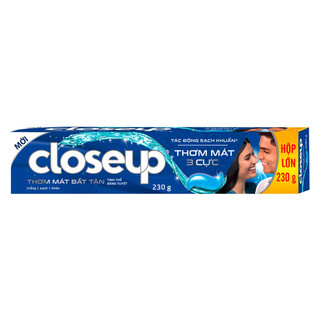 Kem đánh răng Closeup Thơm Mát Bất Tận Tinh Thể Băng Tuyết 230g