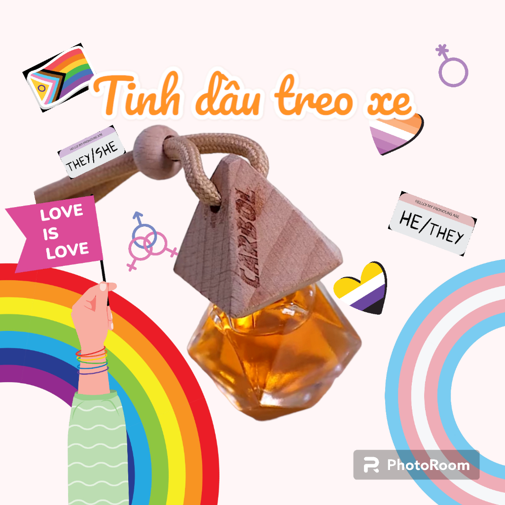 Tinh dầu treo xe Linh Anh Car nhiều mùi thơm dễ chịu