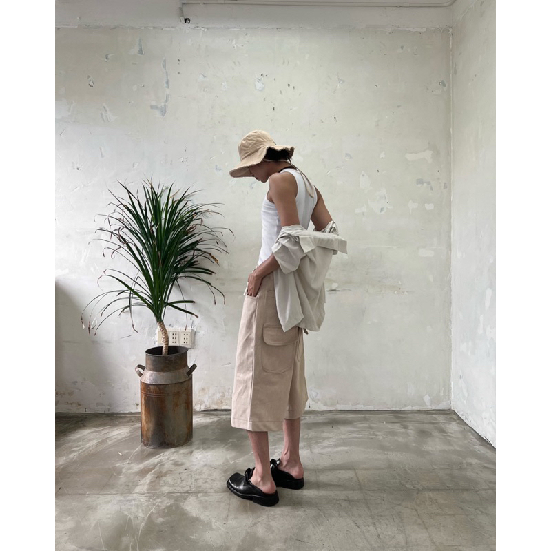 ÁO SƠ MI TAY NGẮN LINEN - DADDY OLD SHIRT