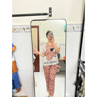Đồ bộ pijama lụa xước TK 2CE