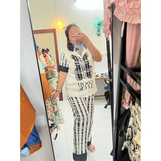 Đồ bộ pijama lụa xước TK 2CE