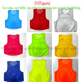 Sỉ áo team building áo bib lưới tập bóng đá người lón, áo chia độẻ, áo pitch, áo chiến thuật bóng đá, áo tổ chức sự kiện