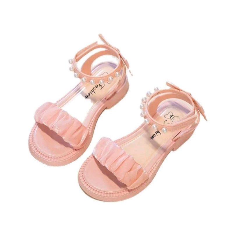Dép sandal cao su quai hậu BÉ GÁI  cực xinh ,êm, bền, thoáng mát.